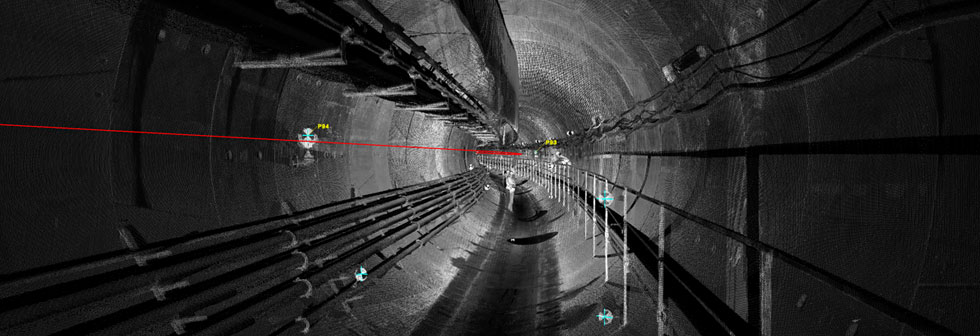 As-build survey of shield tunnel